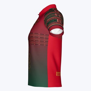 Maillot de football personnalisé avec motif de sublimation OEM, imprimé sur mesure pour hommes et femmes, avec col polo et logo en silicone - Product Image 6