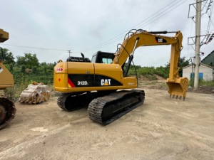 En stock excavatrice Caterpillar 312D d'occasion petite pelle avec composants de base pompe de boîte de vitesses de moteur à vendre - Product Image 6