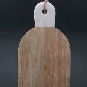 Petites planches à découper en bois pour la cuisine, mini planches de service pour enfants pour hacher la viande, fabriquées à la main en Inde - Product Image 1