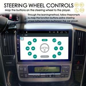 128GB <b>Android</b> 13 AI Voice Wireless CarPlay Car Radio for Toyota Alphard 2005 2006 Stereo GPS Navigation Multimedia Video Player - Product Image 2