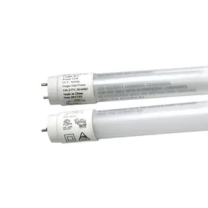 Tubes LED en plastique type A + B, 900 pièces, 170lm/w, 10w, prise plug and play ou ballast