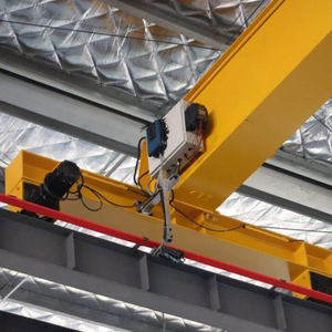 12 Ton Heavy-Duty Single Viga Guindaste 22m Span Wire Rope Hoist IP55 Proteção & Emergency Parar Botão - Product Image 4