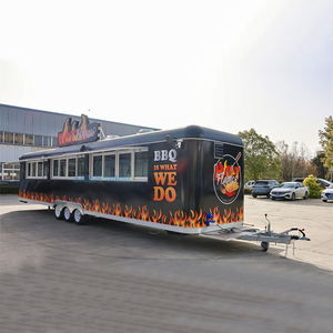 Remolque de Comida Chammp con Cocina Completa, Camión de Comida Móvil, Restaurante, Helados, Café, Pizza, BBQ, Carrito de Comida Rápida - Product Image 3