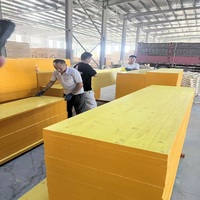Vente directe usine : Panneau de coffrage industriel en bois d'épinette 3 plis, 21 mm, pour béton de haute résistance, E2, résistant à l'eau, première qualité