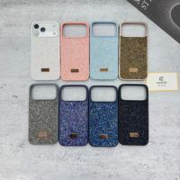 Casing HP Transparan Berkilau untuk Android Redmi Model Sparkle Bling Anti Benturan Tipis Keras Anti Jatuh Pelindung Wanita