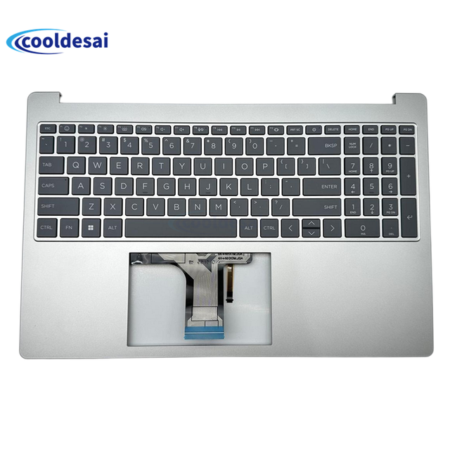 New Keyboard For HP 15-FC 15-FD TPN-Q286 TPN-Q287 250 G10 Series Laptop Palmrest Keyboard Case Assembly N36753-001 N36752-001