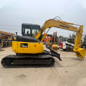 KOMATSU PC78US Pelles hydrauliques de 7 tonnes Équipement d'occasion rentable en bon état Composants de base à bas prix Pompe à moteur - Product Image 5