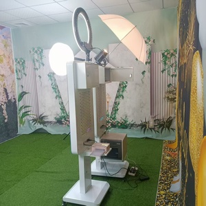 2025 New Hot Bán ma thuật gương Booth 21.5inch màn hình cảm ứng Wedding party Selfie Booth kiosk với máy in và máy in đứng - Product Image 2