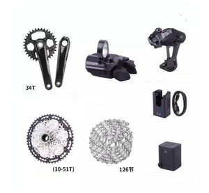 Grupo de Cambio Eléctrico <span class=keywords><strong>Shimano</strong></span> <span class=keywords><strong>DEORE</strong></span> <span class=keywords><strong>XT</strong></span> Di2 M8250 para Bicicleta, 12 Velocidades, Palanca de Cambios Electrónica M8250 y Desviador, Juego de Bielas con Rueda Libre M8200 - Product Image 2