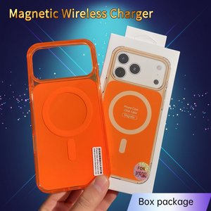 Fundas Magnéticas Antigolpes para <span class=keywords><strong>iPhone</strong></span> 18, 17 y Samsung, Personalizadas para 15 Pro Max, con Caja - Product Image 1