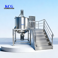 Cuve de mélange homogénéisatrice en acier inoxydable pour distribution de produits chimiques quotidiens et détergents de lessive