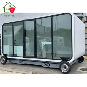 Mini-capsule personnalisée de haute qualité Cabine Apple Maison Structure extérieure en acier mobile de luxe préfabriquée Sortie d'usine - Product Image 5