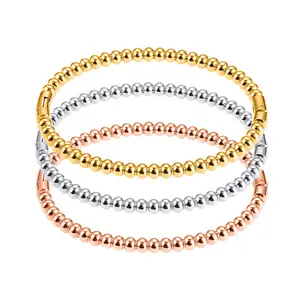 non tarnish water proof bracelet jewelry 18k gold IPG plated stainless steel bracelet for women