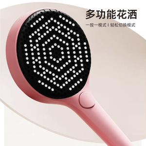 Jboyun All Copper Smile Face Shower Set With Single Handle Ceramic Valve Rain <b>Spray</b> Round Head Bathtub Faucet - Product Image 3