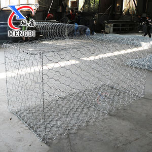 2x1x1m Galfan 와이어 및 PVC 돌망태의 도매 와이어 육각형 직조 가비온 바구니 가격 - Product Image 5