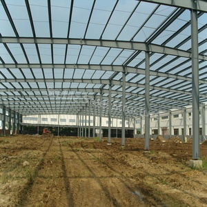 Cobertizo prefabricado de granero con estructura de acero prefabricada de <span class=keywords><strong>Avicola</strong></span> de diseño libre - Product Image 2