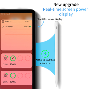 <span class=keywords><strong>ปากกา</strong></span>สไตลัสไร้สายสำหรับ Apple iPad Pencil <span class=keywords><strong>ปากกา</strong></span>หน้าจอสัมผัสแบบแอคทีฟ พร้อมโลโก้สั่งทำพิเศษ พร้อมสายชาร์จไร้สายแบบแม่เหล็ก - Product Image 2