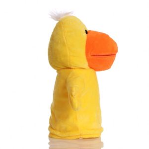 Juguete de Peluche Súper Suave, Marioneta de Mano, Colección de Animales: Elefante, León, Mono, Perro, Técnica Lavada, Relleno de Algodón PP - Product Image 6