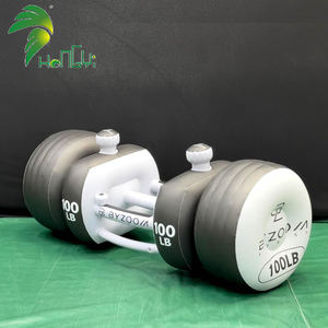 <span class=keywords><strong>Ballon</strong></span> d'haltérophilie <span class=keywords><strong>gonflable</strong></span> personnalisé de modèle géant de publicité d'haltères gonflables d'équipement de forme physique - Product Image 1