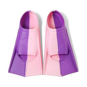 Palmes de natation en silicone colorées pour enfants et adultes en gros équipement d'entraînement et de plongée <span class=keywords><strong>avec</strong></span> poche pour les pieds - Product Image 2