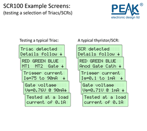Đỉnh scr100 thành phần <span class=keywords><strong>Analyzer</strong></span>, ba thiết bị đầu cuối hai chiều Thyristor và Thyristor <span class=keywords><strong>Analyzer</strong></span> scr100 - Product Image 3
