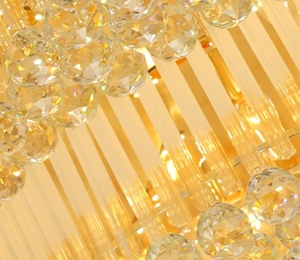 Zeal Lighting Nordic Modern Luxury Crystal Luces de techo Fuente LED de alta calidad con base de hierro para sala de estar - Product Image 6