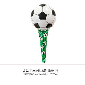 Ballons en aluminium en gros, ballons portatifs en forme de bâton de ravitaillement, ballons trophée de football, ballons pour matchs de Coupe d'Europe, ballons pour fêtes à thème sportif - Product Image 3