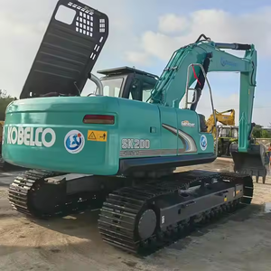 Équipement de marque japonaise Pelle KOBELCO SK200D de seconde main de 20 tonnes de haute qualité en stock - Product Image 3