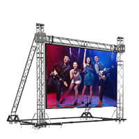 Écran LED d'intérieur P3.91, panneau d'affichage LED léger pour concerts et mariages