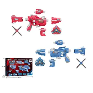 신상품 2023 아이 장난감 트렌드 제품 아이 전투 게임 최고 판매자를위한 레이저 총 슈팅 장난감