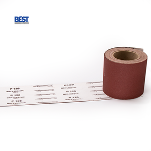 ผ้าทรายขัดอลูมิเนียมออกไซด์ยี่ห้อ <span class=keywords><strong>BELLISSIMO</strong></span> แบบม้วน สำหรับขัดเงาและเจียรแบบยืดหยุ่น - Product Image 4