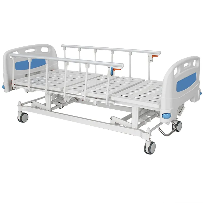 313LZ Krankenhausmöbel ABS dreifache Kurbel manuelles elektrisches Krankengebett 3 Kurbelbetten