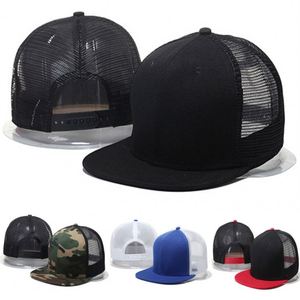Vente en gros Personnalisé 6 Panneaux Casquettes Snapback à mailles vierges - Product Image 6
