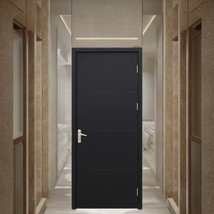 Porte WPC moderne sur mesure ZS, finition ignifuge et étanche, accessoire de chambre à coucher intérieure, garantie de 3 ans, expédition immédiate - Product Image 2