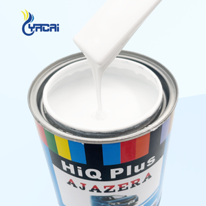 Factory Direct Yacai 2K CH201L High Durability Polyurethane <strong>Alloy</strong> White Metallic <strong>Spray</strong> <strong>Paint</strong> for Auto Advertising Boards Factory - Product Image 3