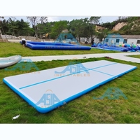 Tapis de gymnastique gonflable AirTrack P1 P2 de 3m, 4m, 5m, 6m, 7m, 10m, 20m, vente en gros, logo personnalisé, tapis de sol gonflable