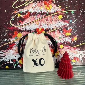 Custom-Made Eco-Friendly Foldable Canvas Pouch <b>Bag</b> Natural Color Cotton Shopping <b>Drawstring</b> <b>Bag</b> - Product Image 1