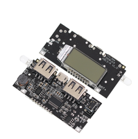Module de batterie externe DIY avec double USB et affichage numérique - Carte de chargeur de batterie au lithium 18650 pour alimentation mobile