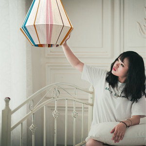 KYTHIRA-4700 paralume in filato, impressionante paralume fatto a mano, lampada a sospensione. - Product Image 1