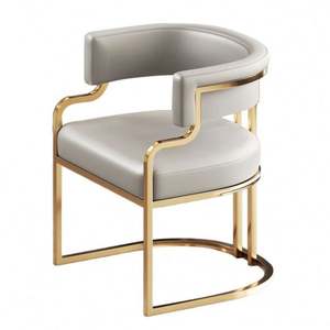 Chaise de bureau confortable de luxe léger avec dossier et siège réglables pour la maison, le bureau, la salle à manger, le canapé et la chambre - Product Image 6