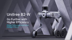 Robot Perro Industrial Unitree B2 para Inspección y Lucha Contra Incendios, Robot Perro de Inteligencia Industrial - Product Image 2