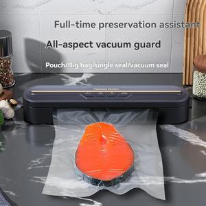 Nueva Máquina de Envasado Digital Multifuncional de Escritorio para el Hogar con 10 Bolsas de Vacío para Alimentos, Almacenamiento de Alimentos, Succión Externa - Product Image 2