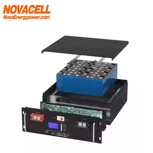 Paket Baterai LIfepo4 BARU 5.12KWH 7.68KWH 10.24KWH Paket Baterai Rak Ion Litium Sistem Baterai Tenaga Surya untuk Panel Surya - Product Image 4