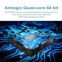 TV Box Android 11 8K, Smart TVBOX Amlogic S905x4, Wifi 2.4G/5Ghz, Reproductor Multimedia 4K X96 MAX+, Set Top Box X96 Max Plus Ultra