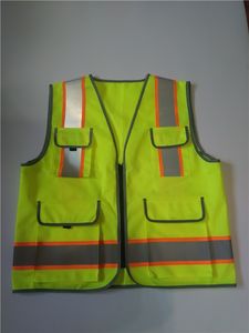 Ventas directas de fábrica Buena calidad Bajo precio Chaleco de seguridad de alta visibilidad Chaleco reflectante Chaleco DE SEGURIDAD Impresión gratuita personalizable - Product Image 5