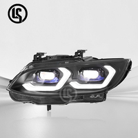 Faro Delantero LED LS para Serie 3 E92 2006-2009, 12V 6000K, ABS, Nuevo, Conexión Directa, Mayor Brillo