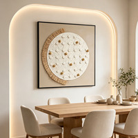 Art mural minimaliste moderne, peinture d'objets réels pour salon et espaces commerciaux, tailles personnalisées disponibles