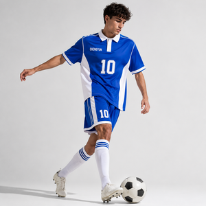 Fabricante de Camisetas de Fútbol Personalizadas, Logotipo Personalizado, Uniforme de Fútbol de Alto Rendimiento, Diseño en 1 Día, Muestra en 3 Días, Camiseta de Fútbol - Product Image 1