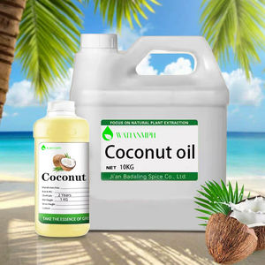 Aceite de Coco Virgen Extra 100% Puro y Natural al por Mayor, Aspecto Líquido, en Botella de Vidrio, para Piel, Cuerpo y Cabello, Marca Privada - Product Image 1