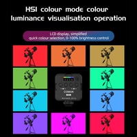 Mini lumière de remplissage RGB S65, poche, portable, petite LED sans fil, éclairage multicolore pour téléphone portable, photo, vidéo en direct, caméra